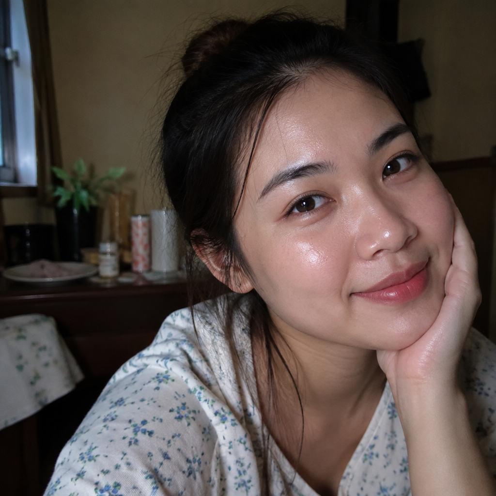 Làn da khỏe mạnh, căng bóng, biểu tượng của sự chăm sóc toàn diện.